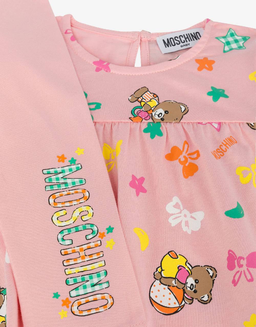 Love Moschino Completo Blusa E Leggings Baby Teddy Bear