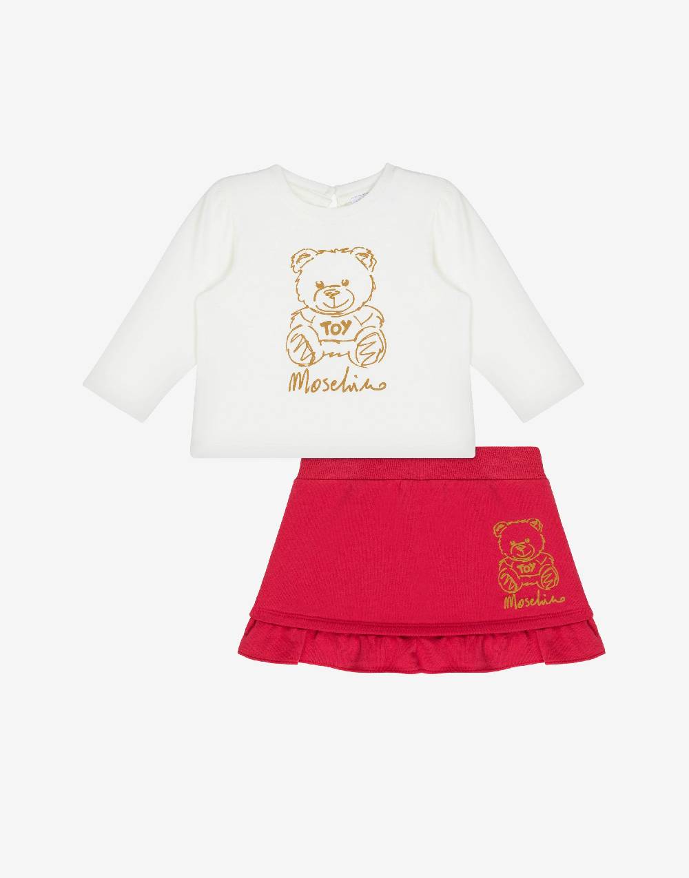 Love Moschino Completo t-shirt e gonna Moschino Teddy Bear