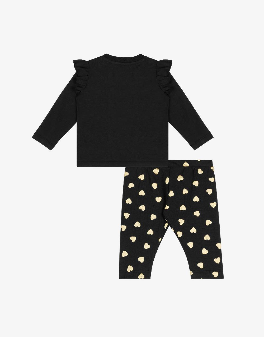 Love Moschino Completo T-shirt E Leggings In Jersey Lovely Teddy Bear