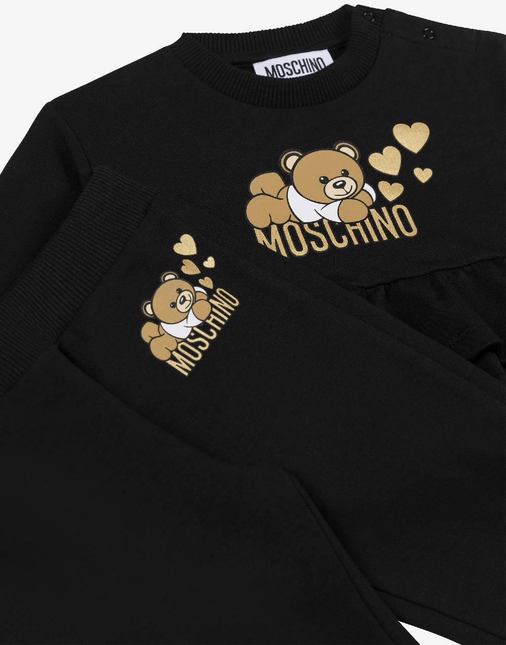 Love Moschino Completo Tuta In Felpa Lovely Teddy Bear