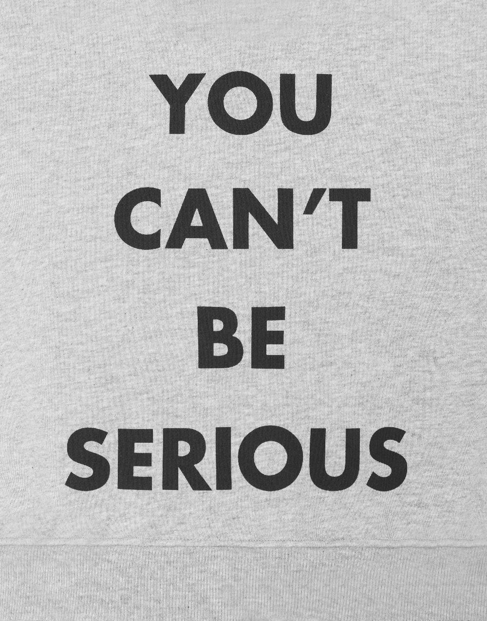 Love Moschino Felpa Con Cappuccio You Can't Be Serious