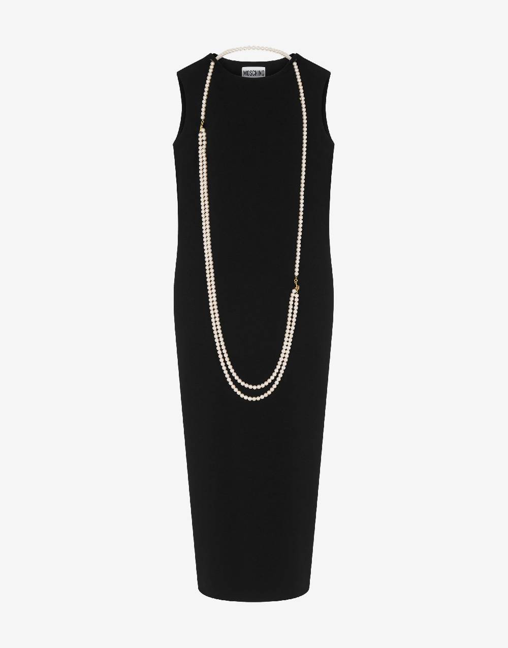 Love Moschino Abito in crêpe stretch Pearls