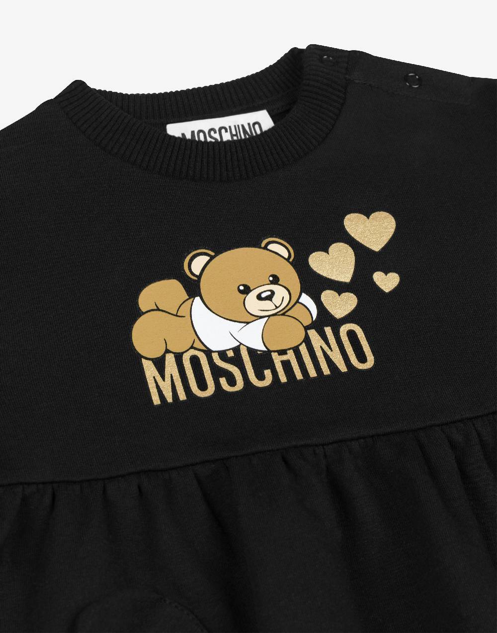 Love Moschino Abito In Felpa Lovely Teddy Bear