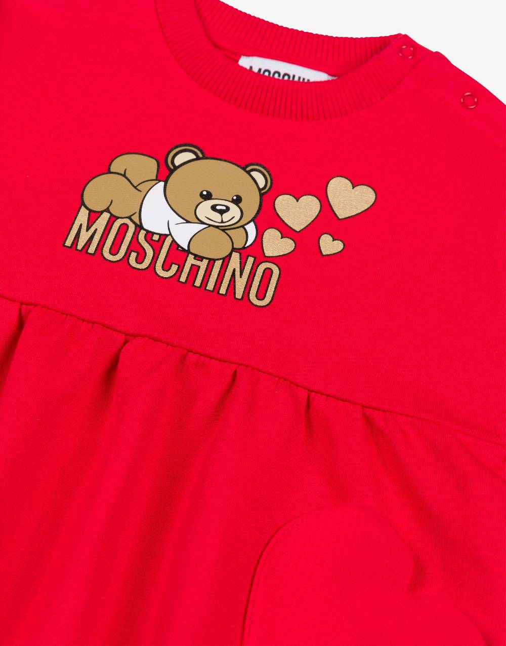 Love Moschino Abito In Felpa Lovely Teddy Bear