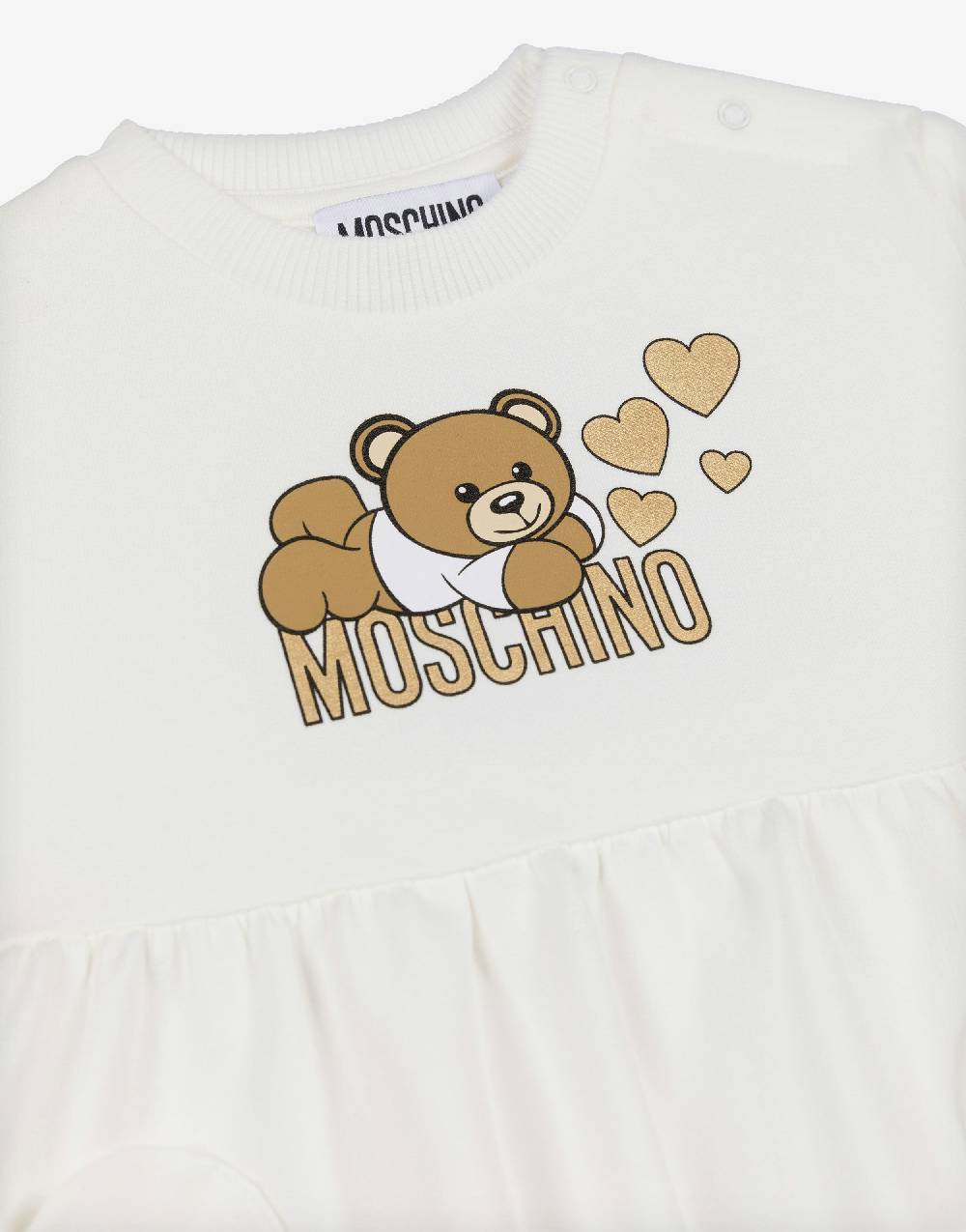 Love Moschino Abito In Felpa Lovely Teddy Bear