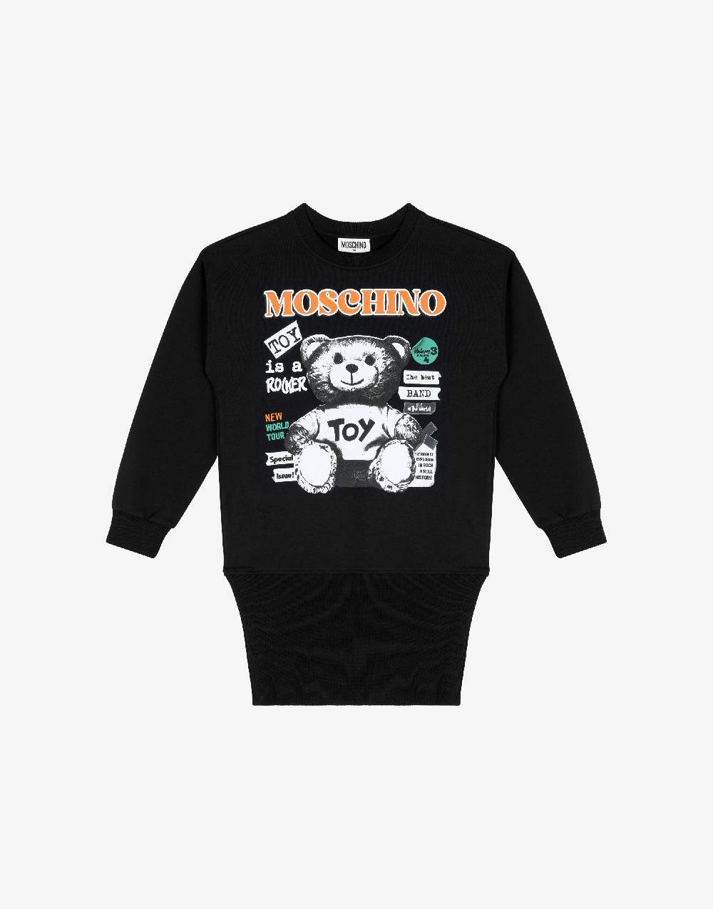 Love Moschino Abito in felpa Teddy Bear