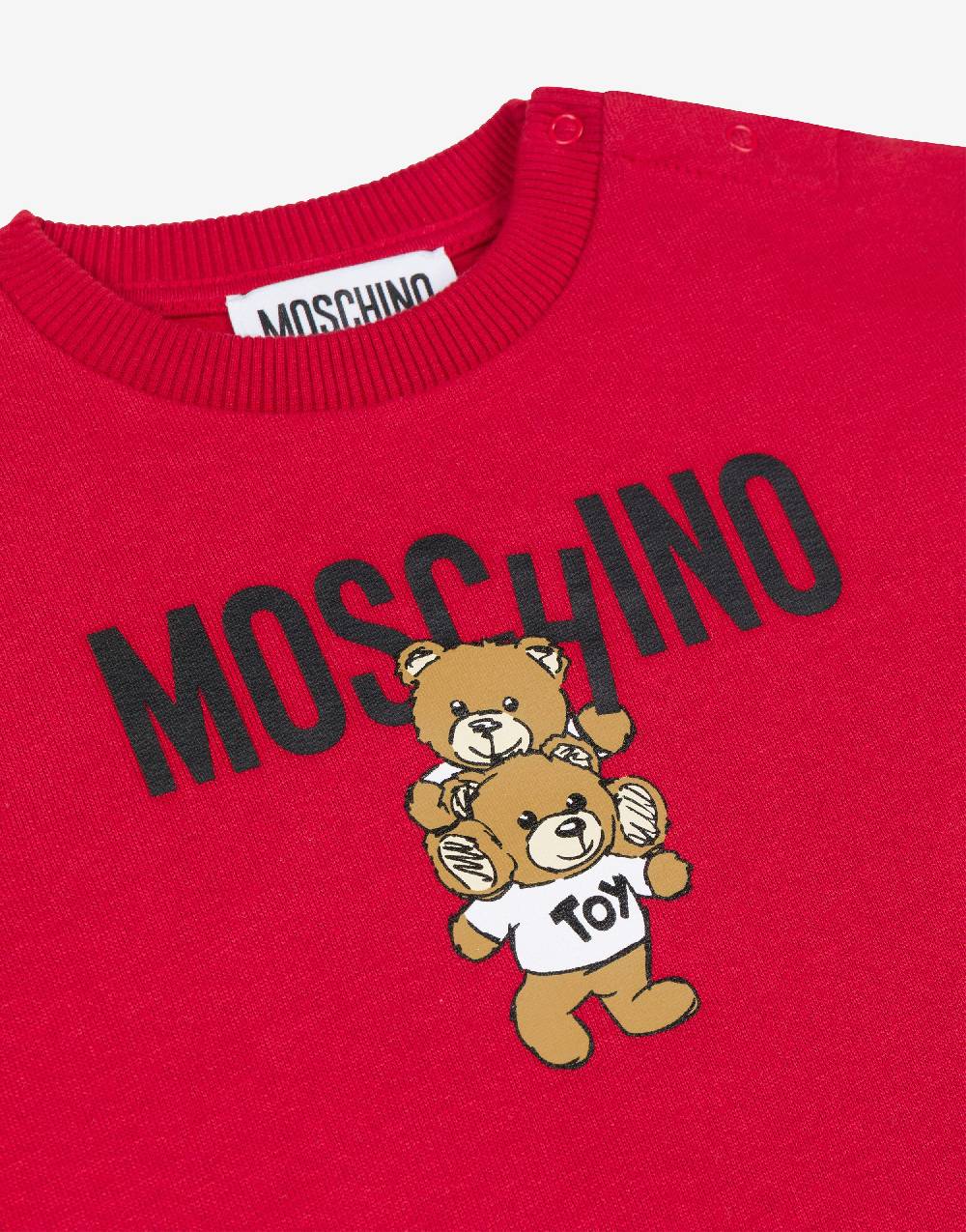 Love Moschino Abito In Felpa Teddy Logo