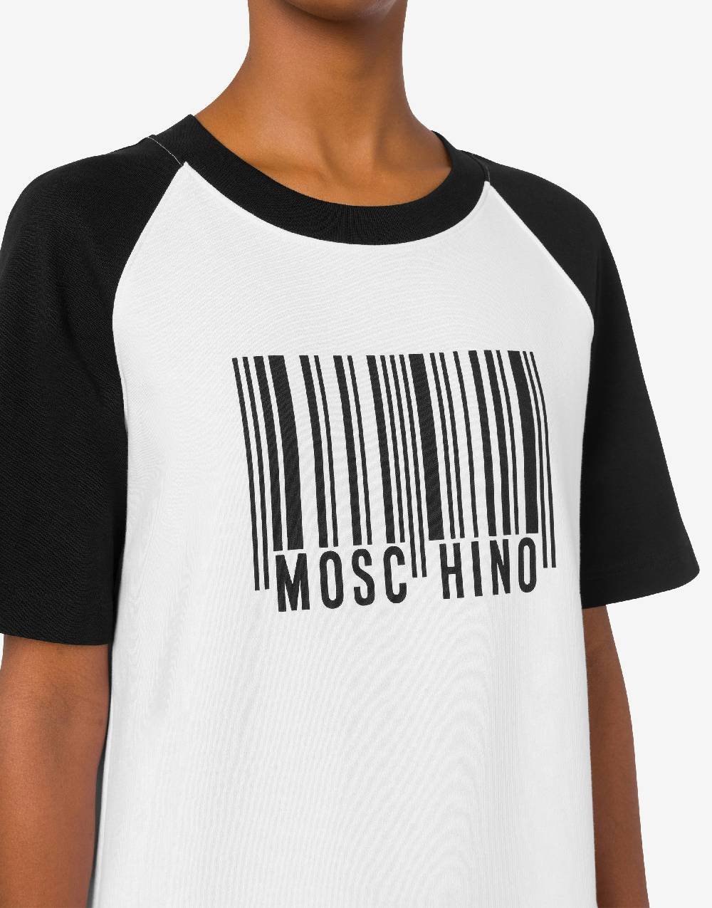 Love Moschino Abito In Interlock Barcode
