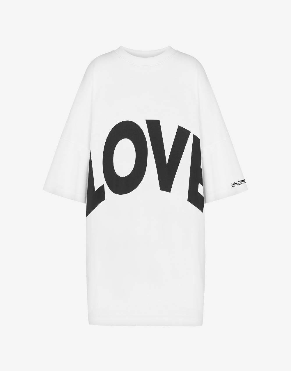 Love Moschino Abito in interlock di cotone Love