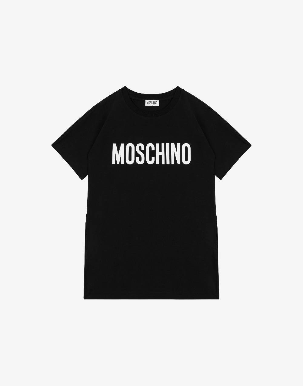 Love Moschino Abito in jersey Logo Print