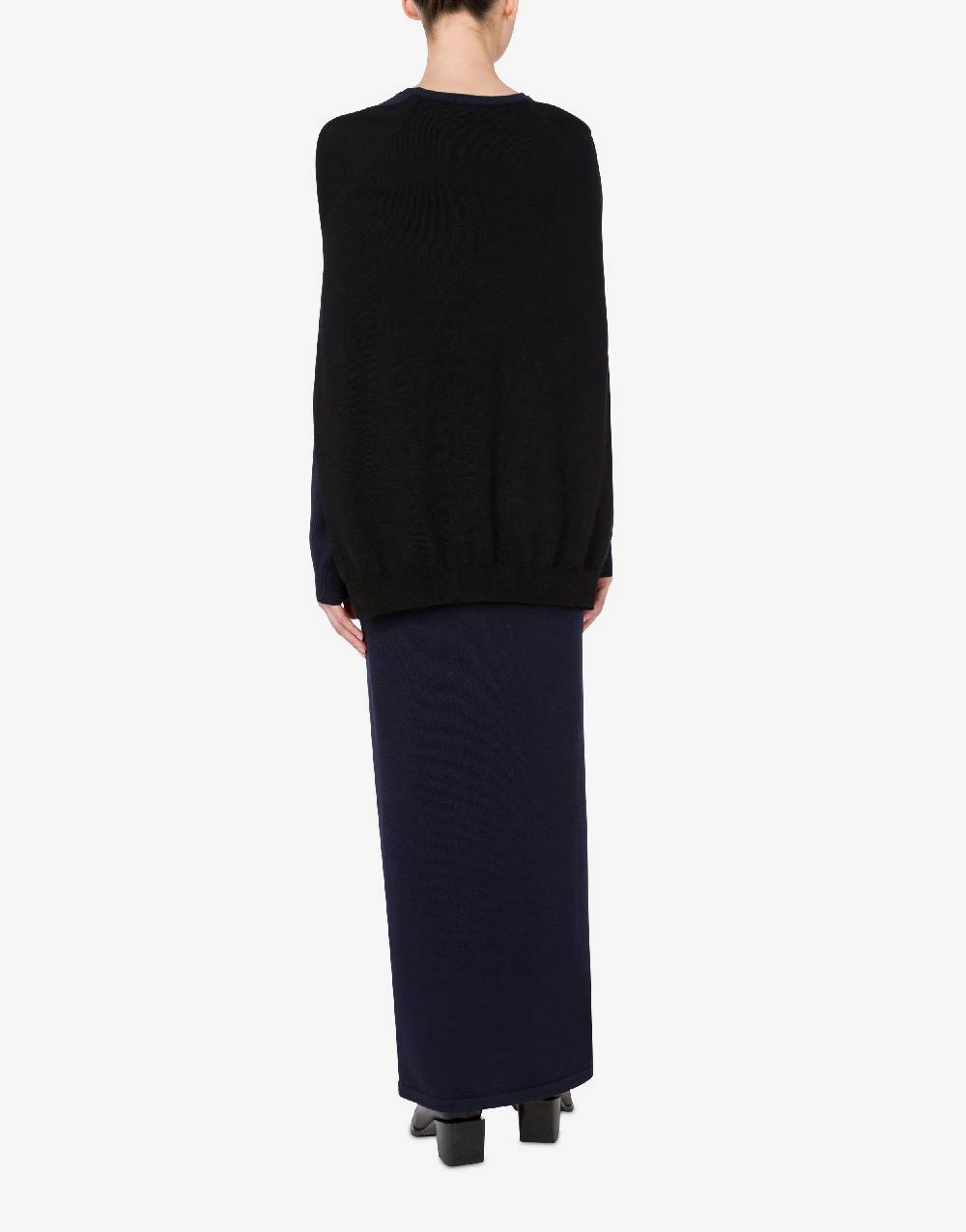 Love Moschino Abito In Lana Layer Up