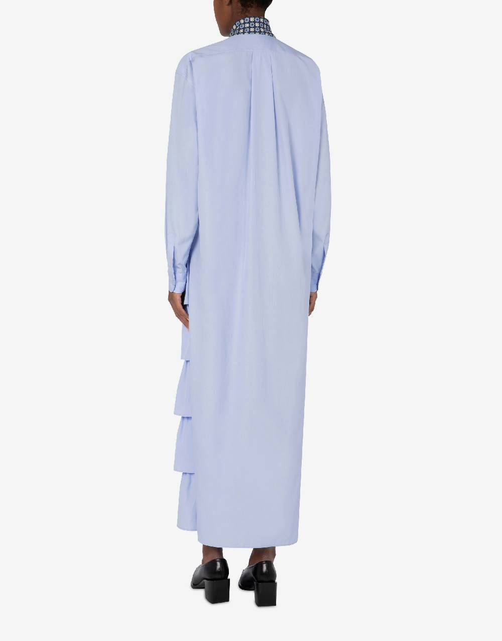 Love Moschino Abito In Popeline Di Cotone Tie