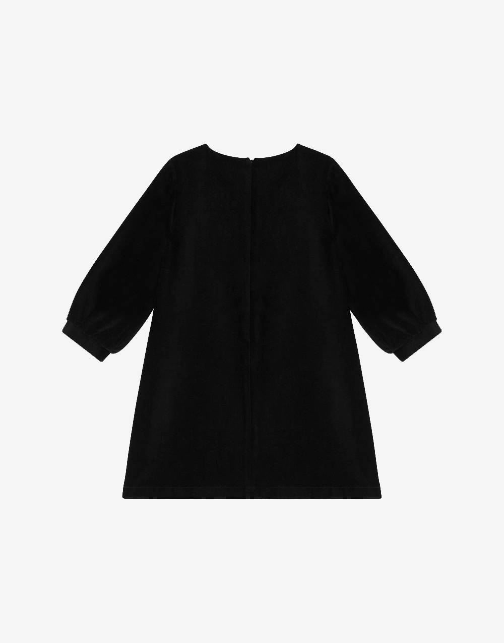 Love Moschino Abito In Velluto Heart Embroidery