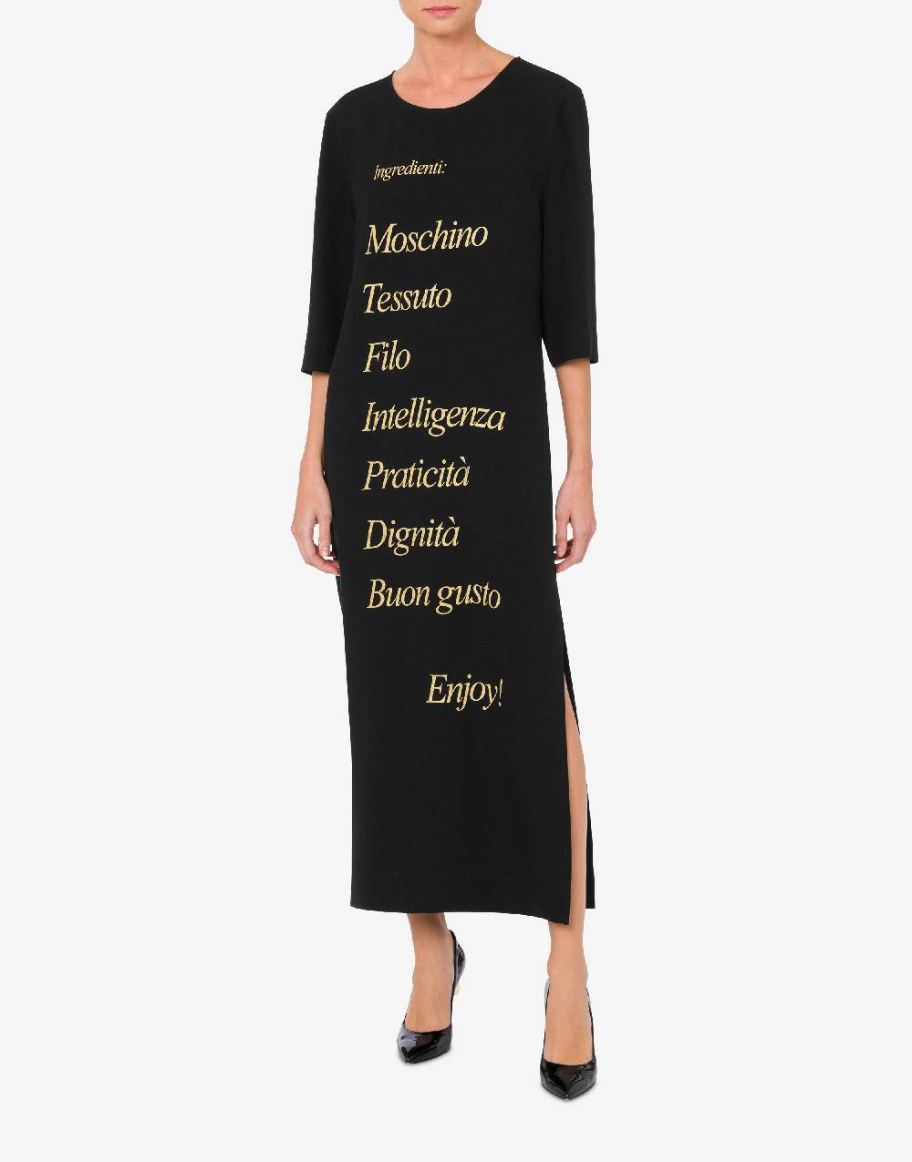 Love Moschino Abito Lungo Archive Capsule