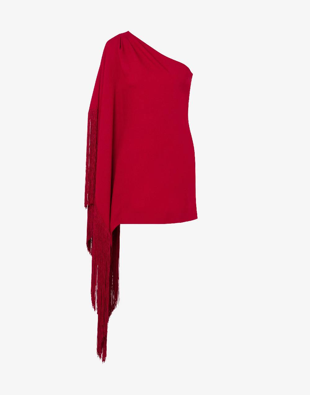 Love Moschino Abito monospalla con frange