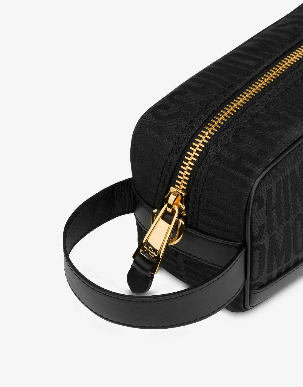 Love Moschino Beauty Case In Nylon Allover Logo