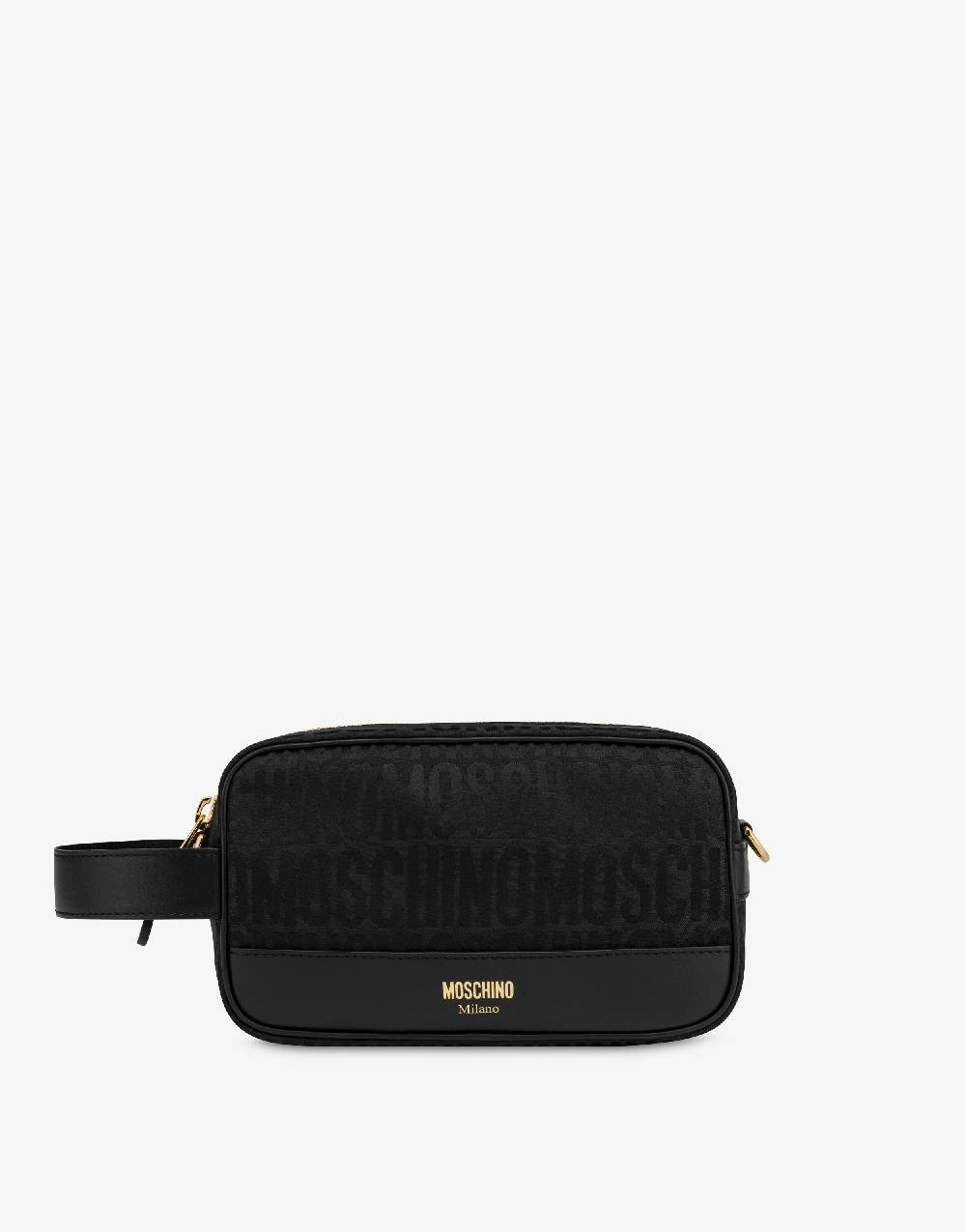 Love Moschino Beauty case in nylon Allover Logo