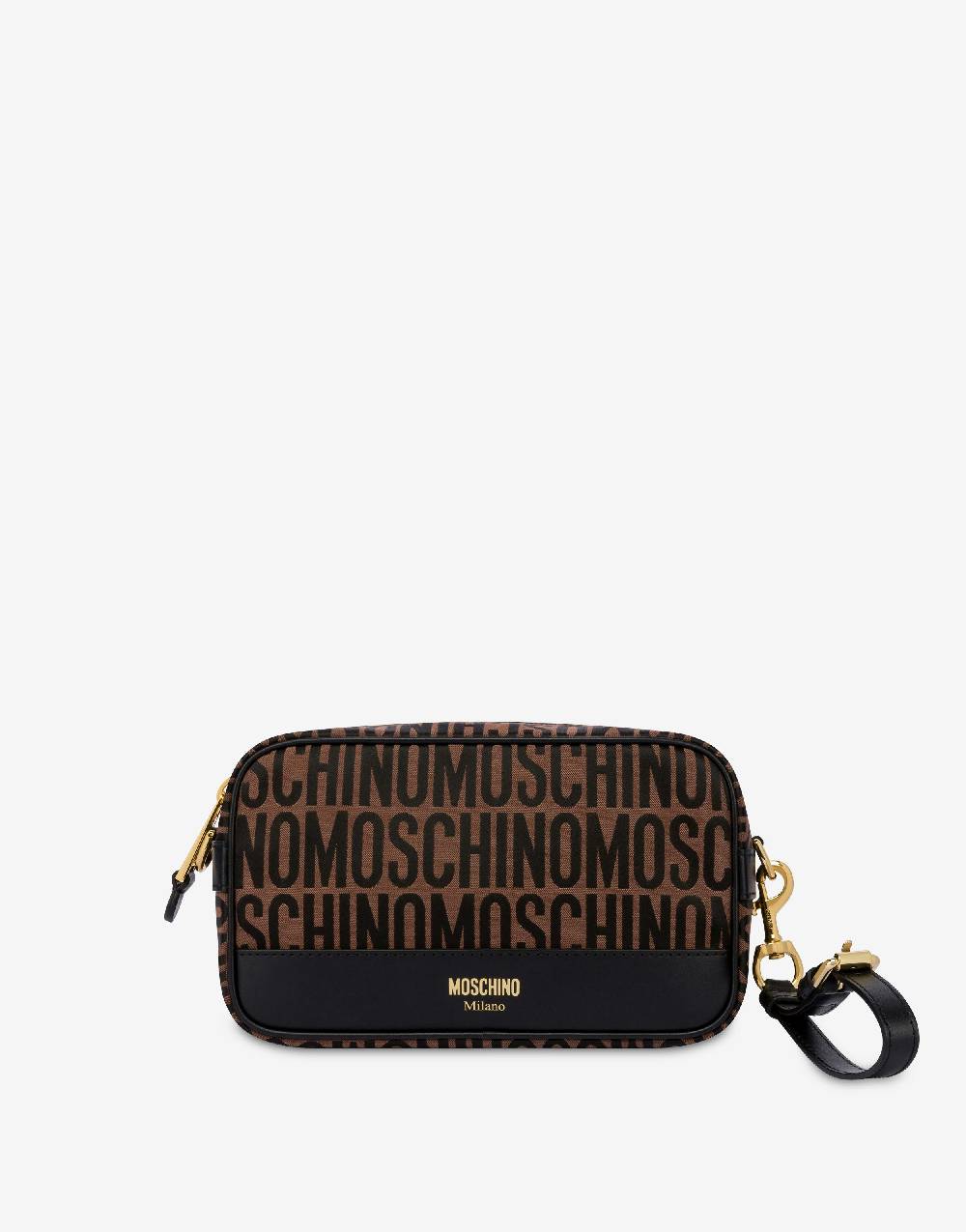 Love Moschino Beauty case in nylon Allover Logo
