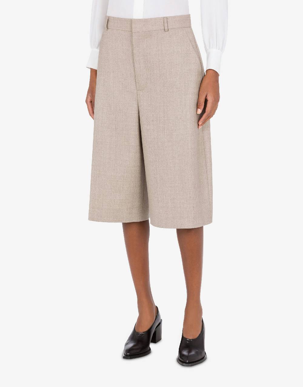 Love Moschino Bermuda In Tela Di Lana