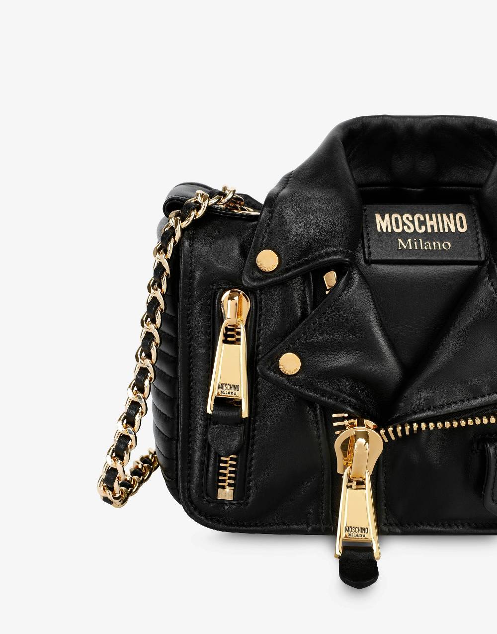 Love Moschino Biker Bag In Nappa