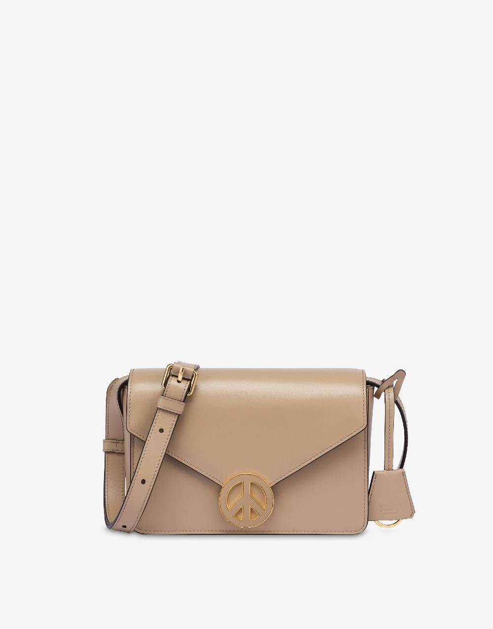 Love Moschino Borsa in vitello Peace & Soft