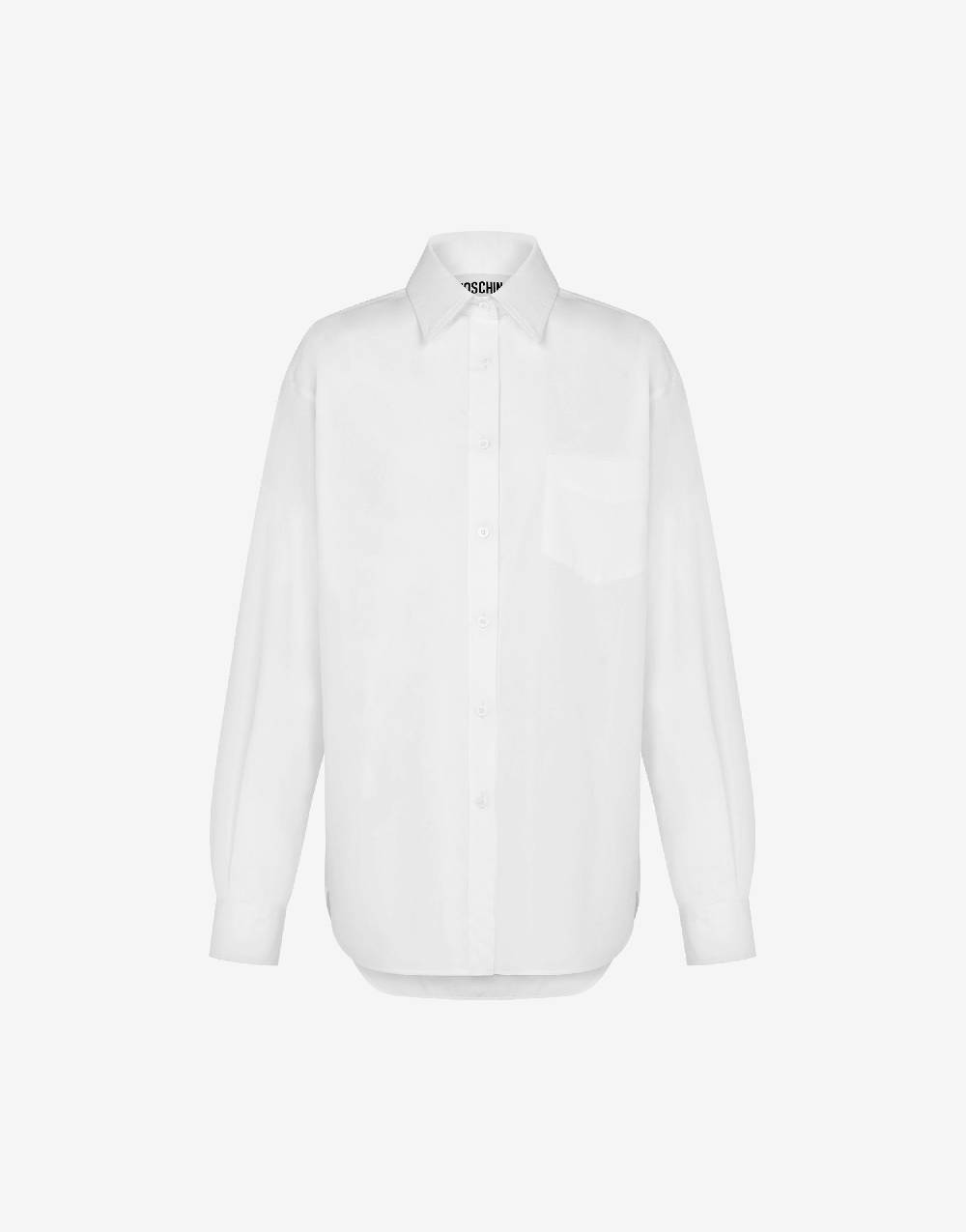 Love Moschino Camicia in popeline di cotone
