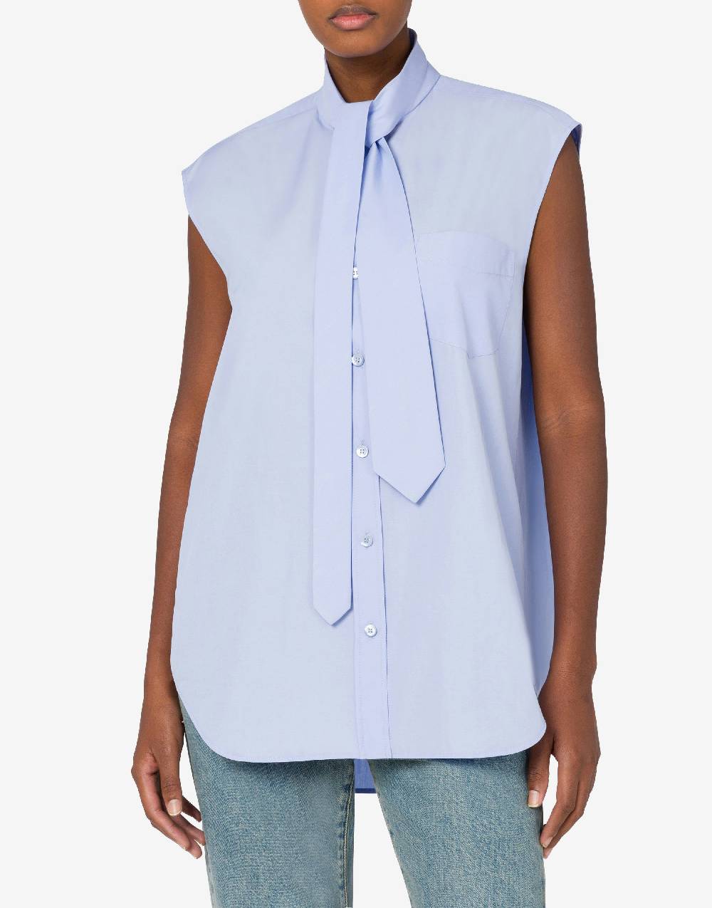 Love Moschino Camicia Senza Maniche Tie