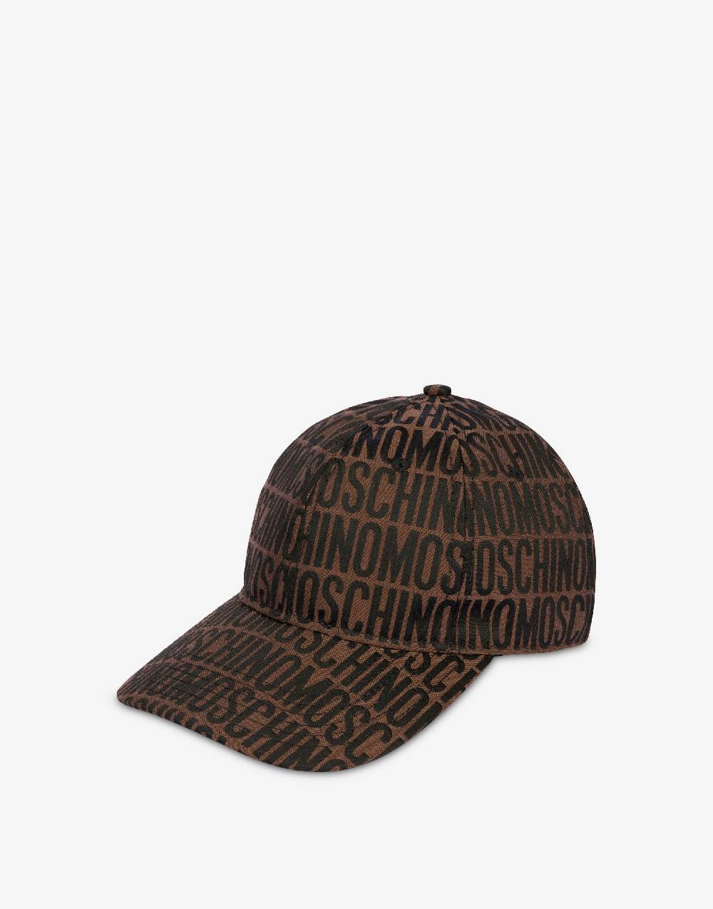 Love Moschino Cappello In Nylon Allover Logo