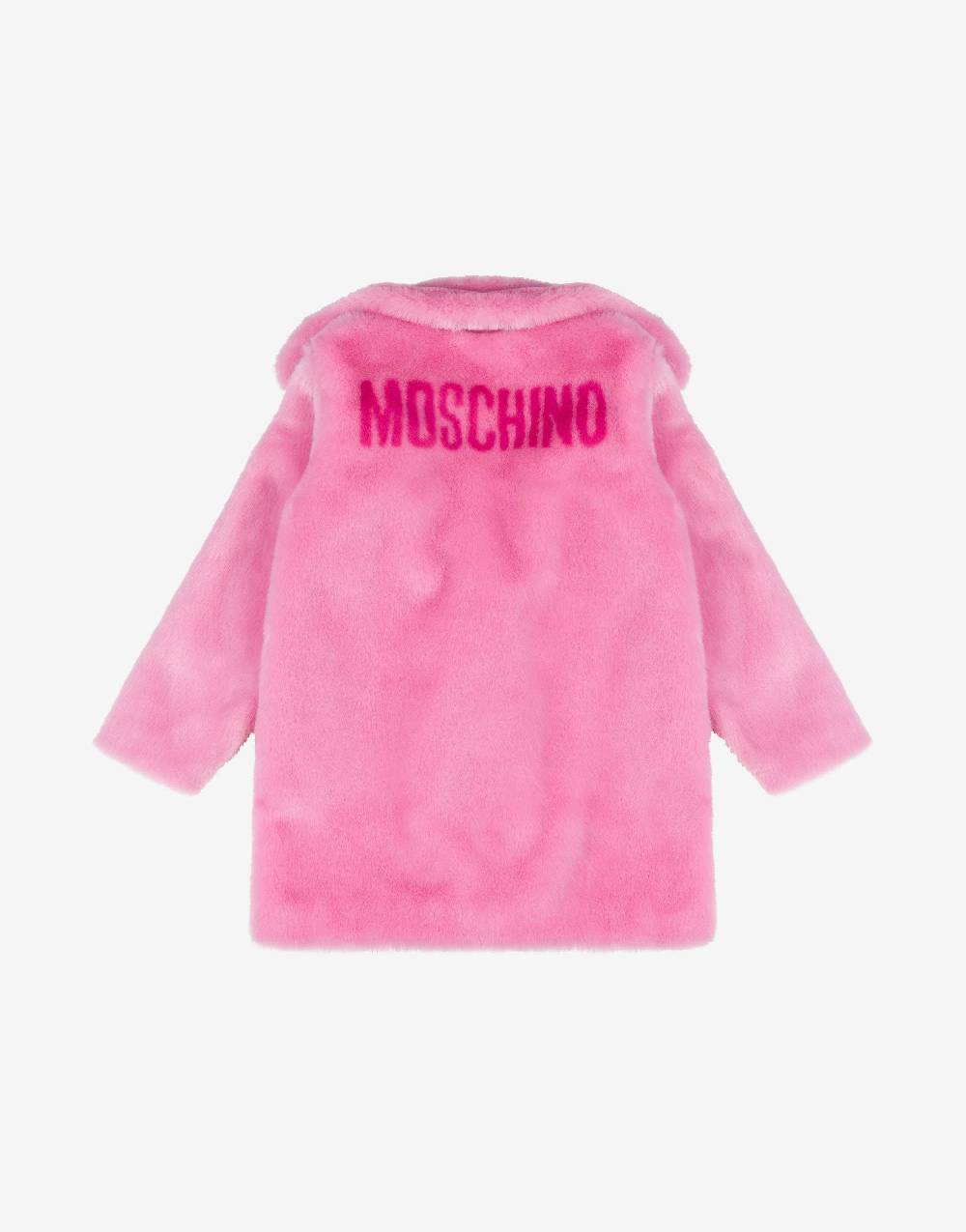 Love Moschino Cappotto In Tessuto Soft Con Logo