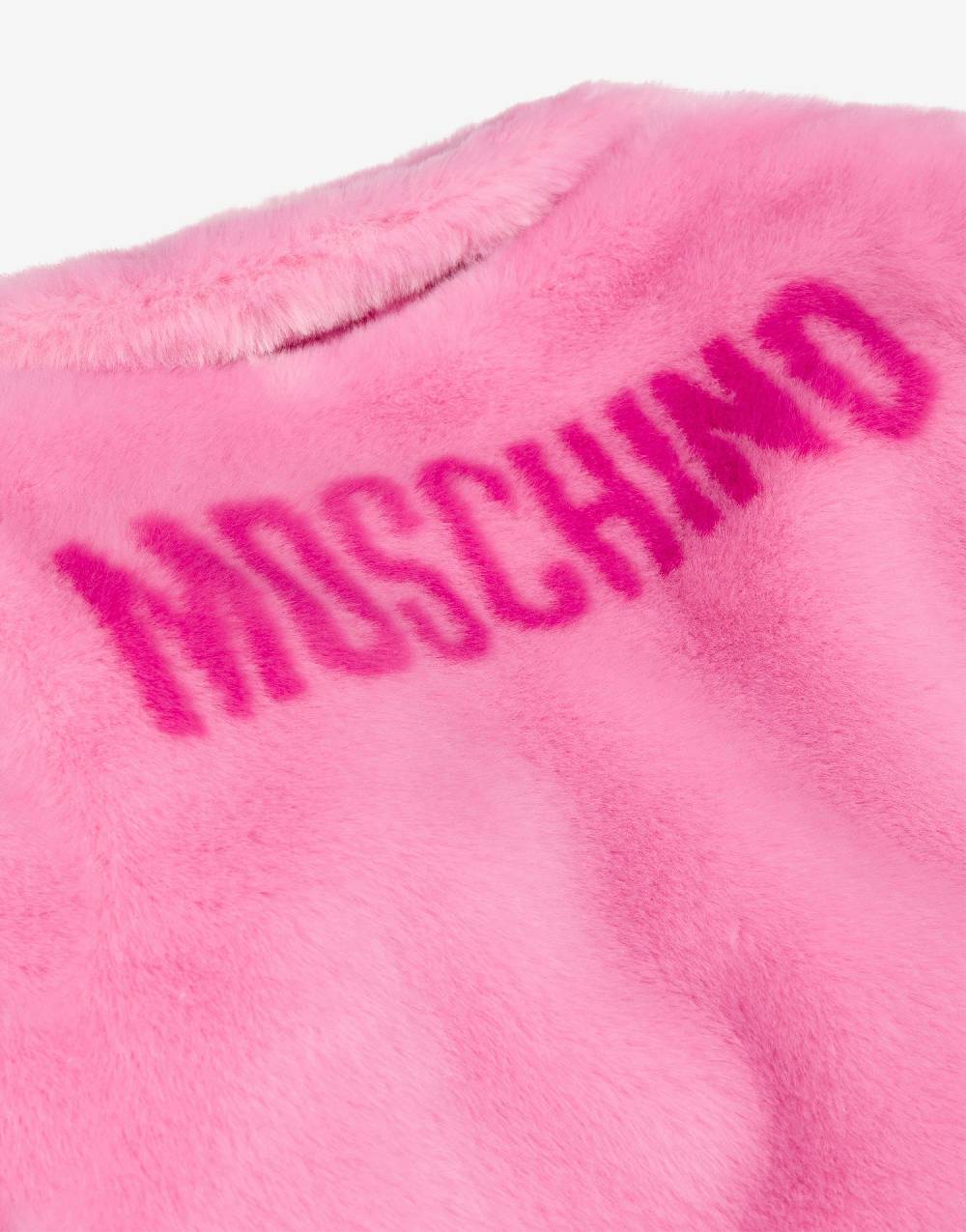 Love Moschino Cappotto In Tessuto Soft Con Logo