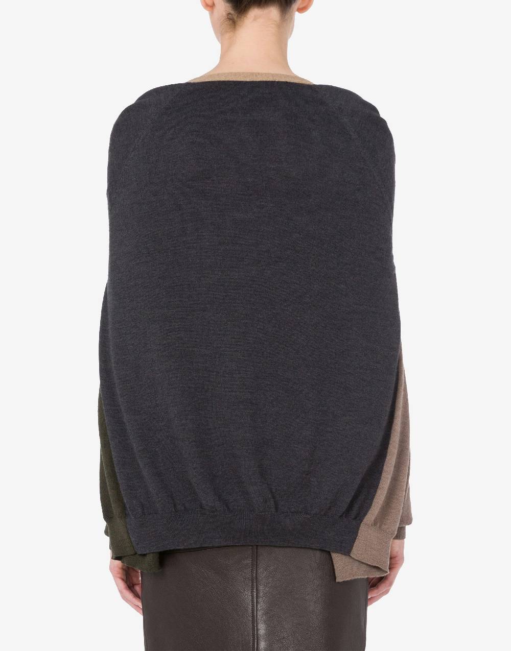 Love Moschino Cardigan In Lana Layer Up