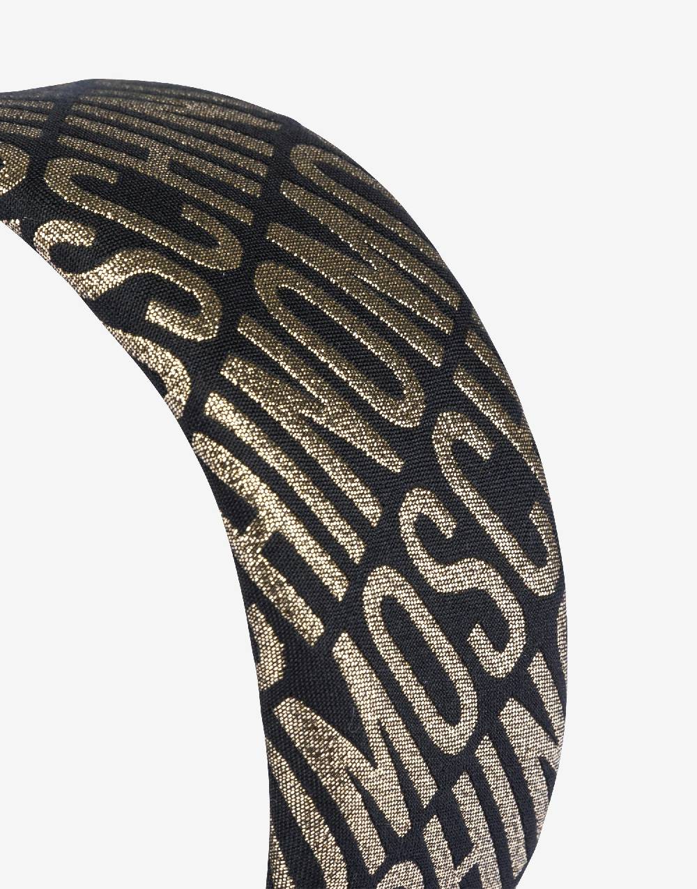 Love Moschino Cerchietto Allover Jacquard Logo