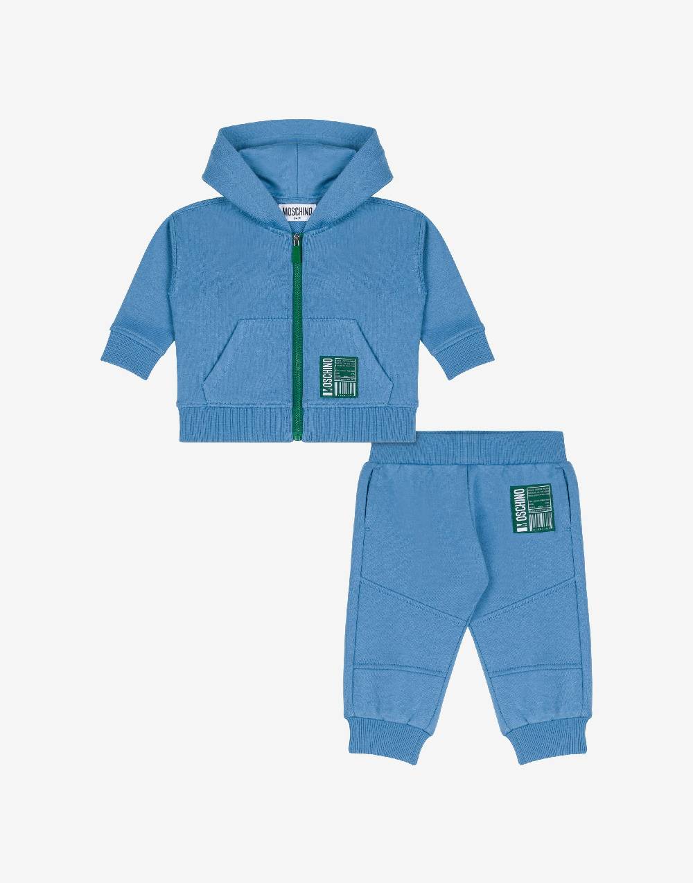 Love Moschino Completo tuta in felpa Barcode Patch