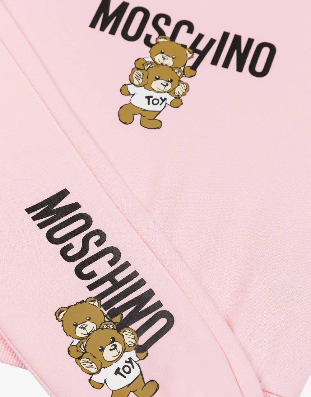 Love Moschino Completo Tuta In Felpa Teddy Logo
