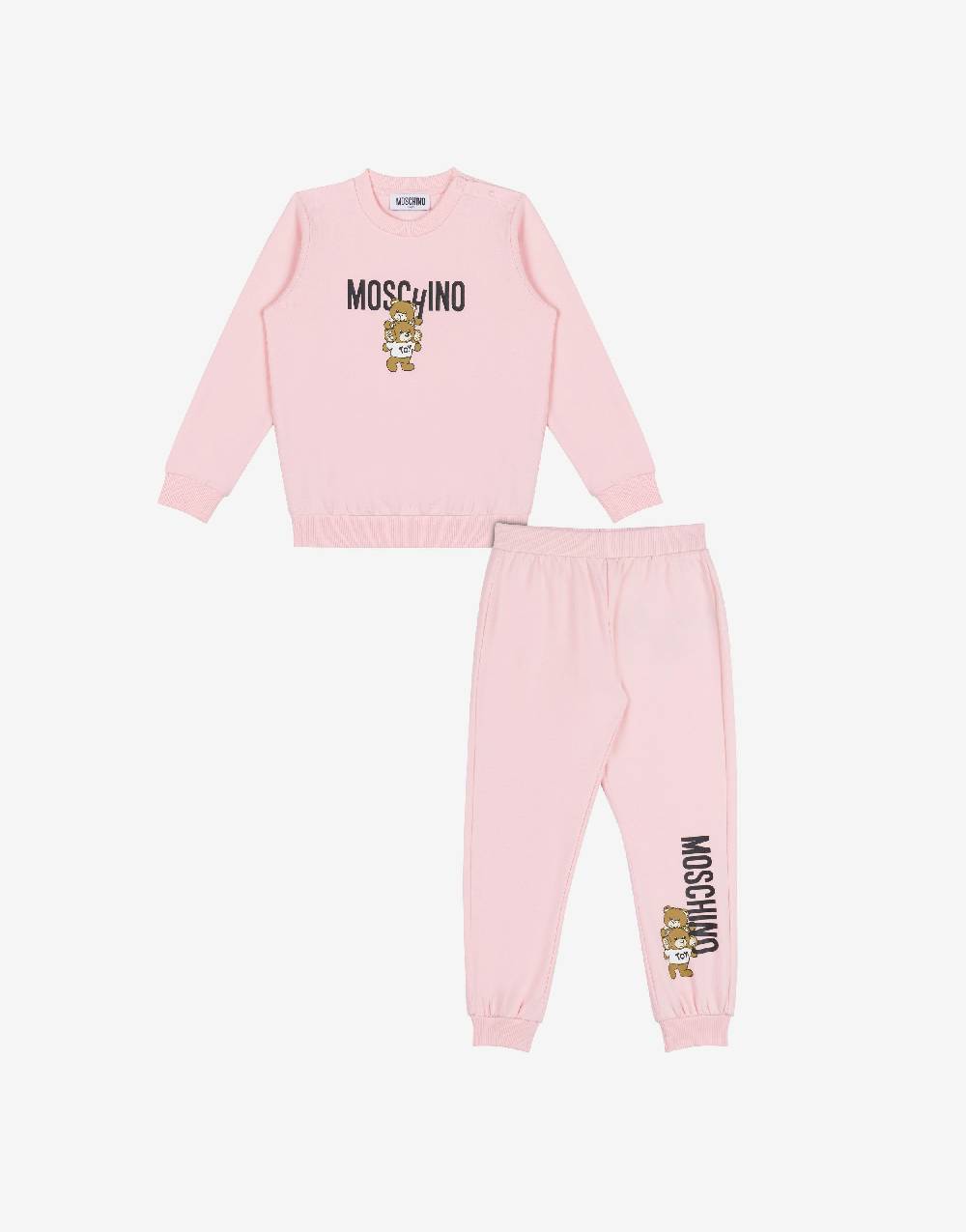 Love Moschino Completo tuta in felpa Teddy Logo