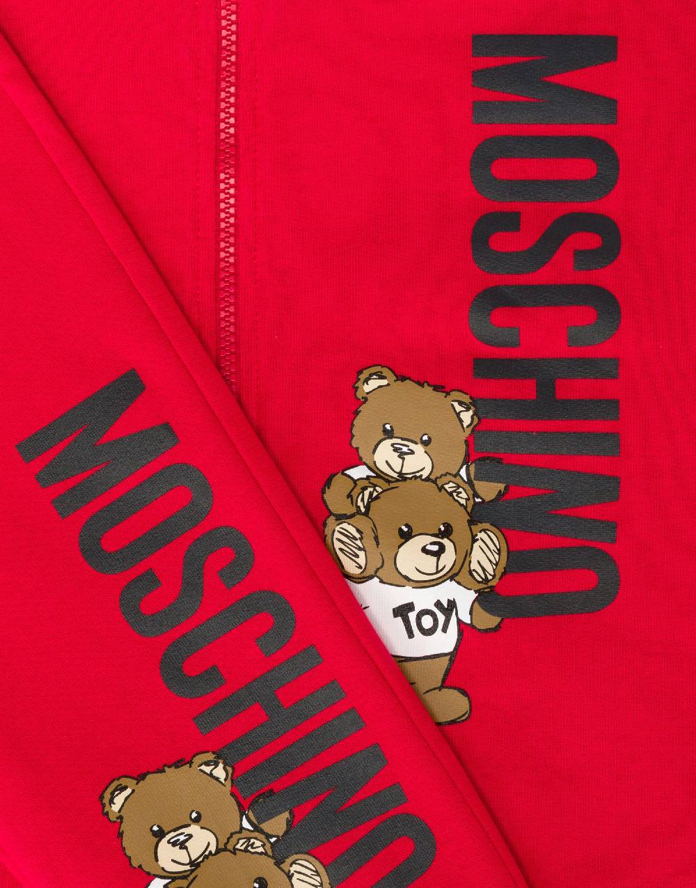 Love Moschino Completo Tuta In Felpa Teddy Logo