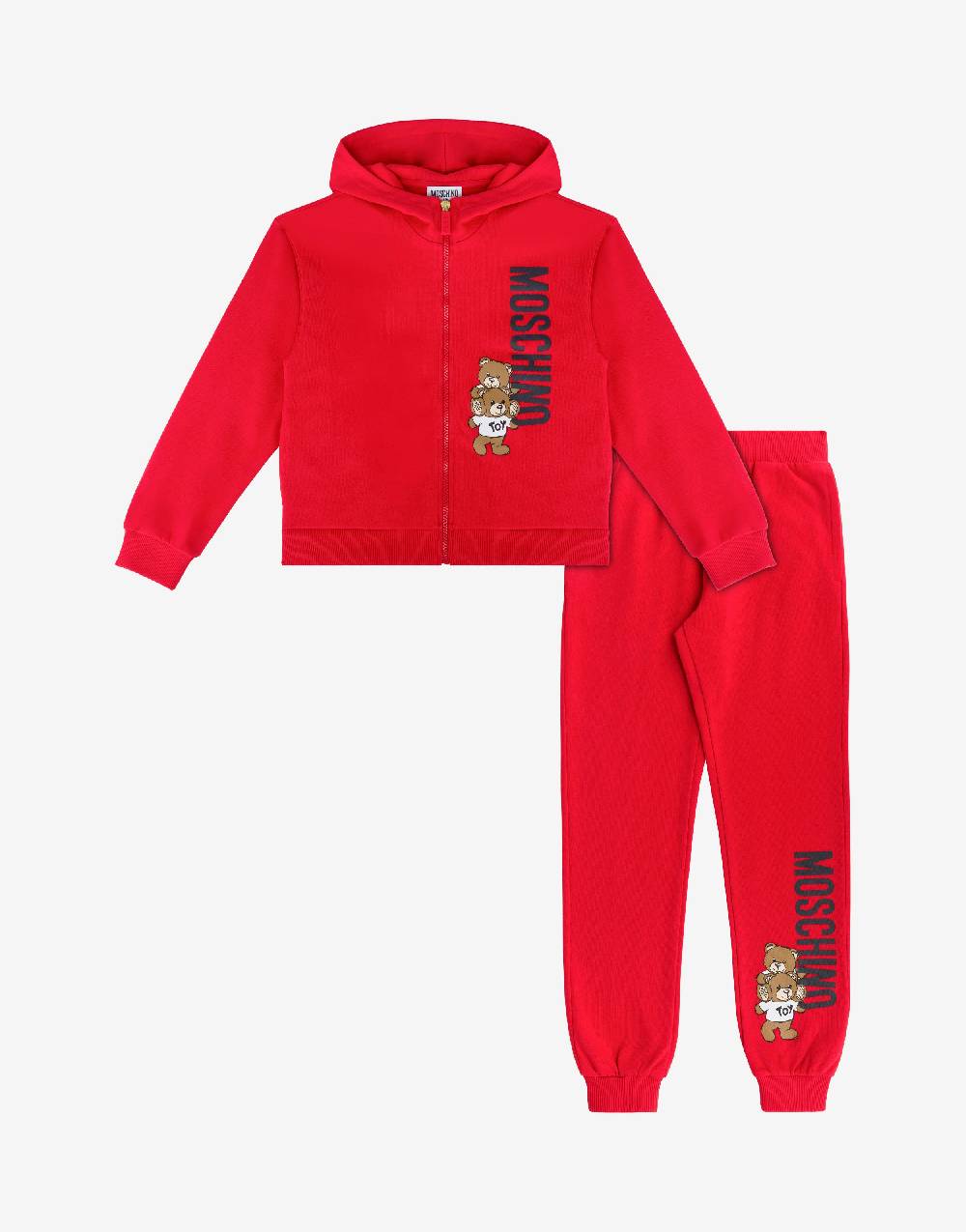 Love Moschino Completo tuta in felpa Teddy Logo