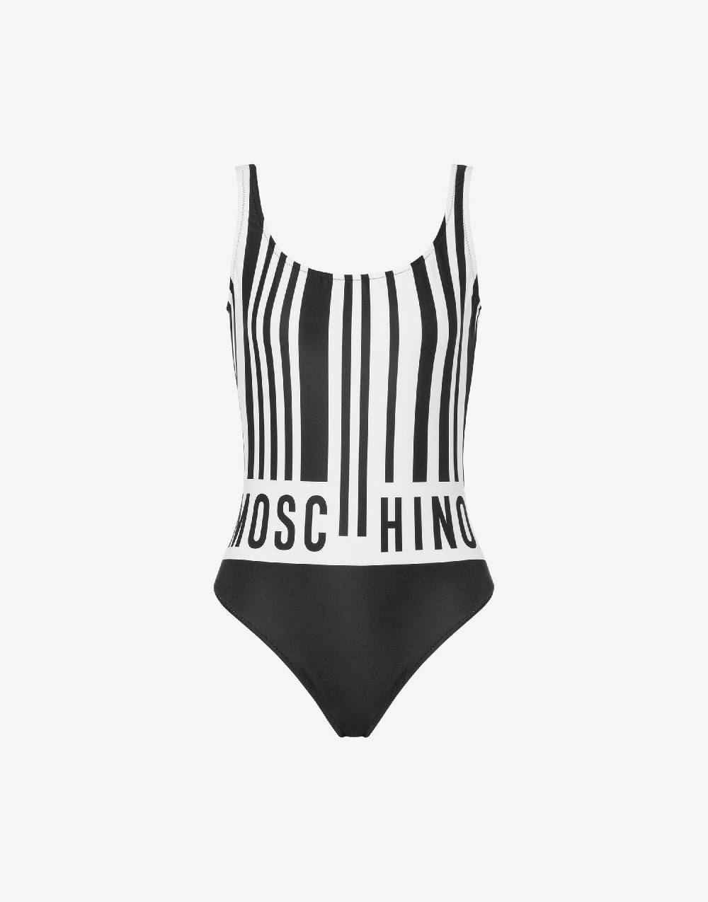 Love Moschino Costume intero con stampa Barcode