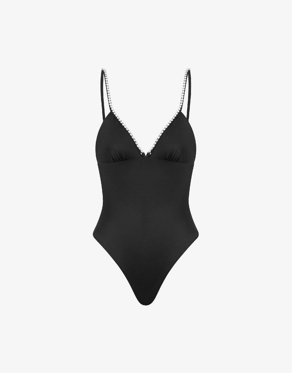 Love Moschino Costume intero Shiny Silver Logo