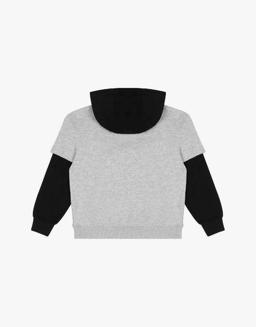 Love Moschino Felpa Con Cappuccio Upside Down Logo