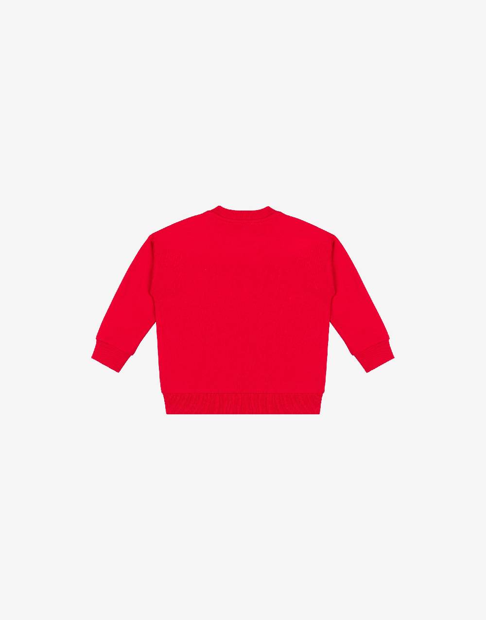 Love Moschino Felpa In Cotone Logo Print