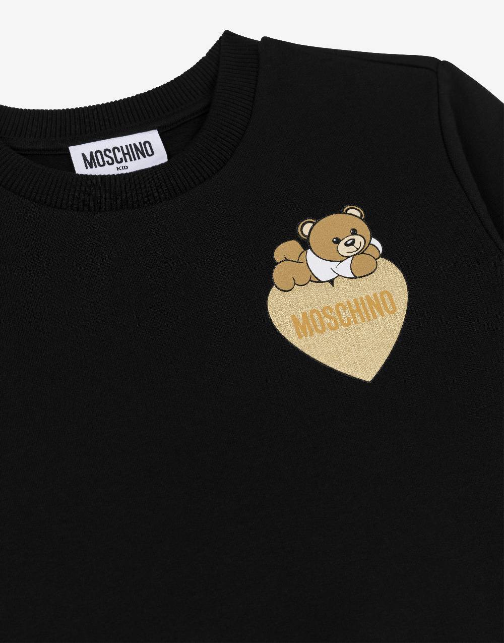 Love Moschino Felpa In Cotone Lovely Teddy Bear