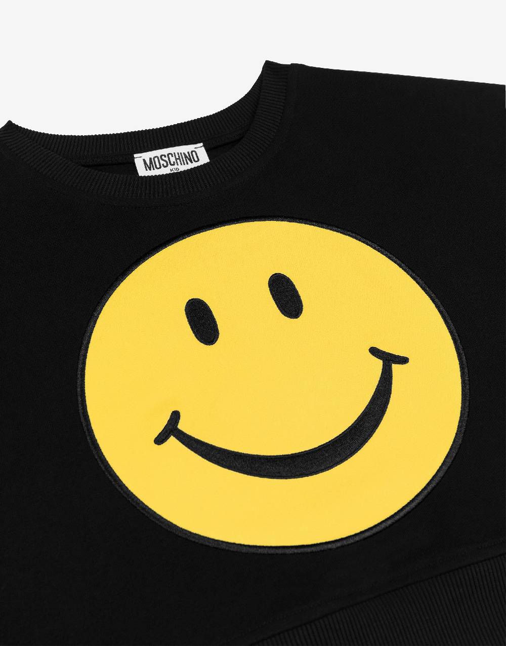 Love Moschino Felpa In Cotone Smiley® Patch