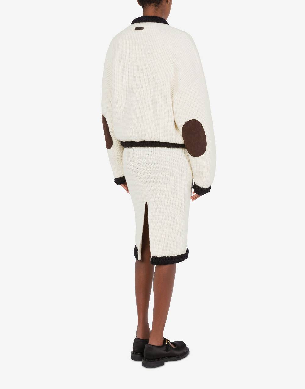 Love Moschino Giacca Corta In Lambswool Superfine