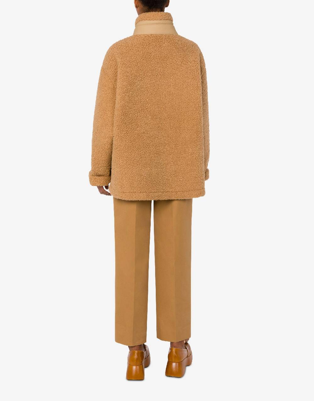 Love Moschino Giacca In Tessuto Soft Con Zip