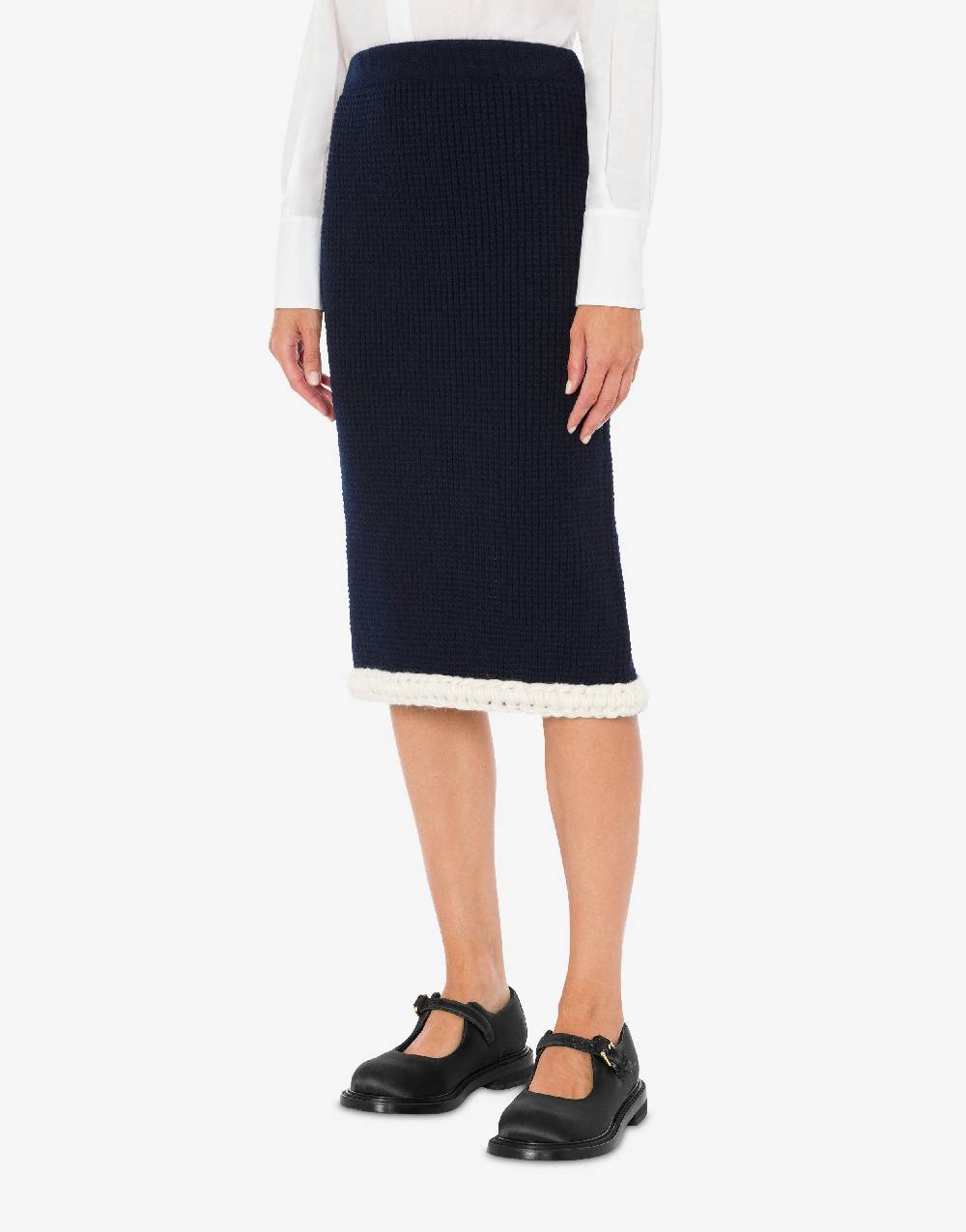 Love Moschino Gonna In Lambswool Superfine