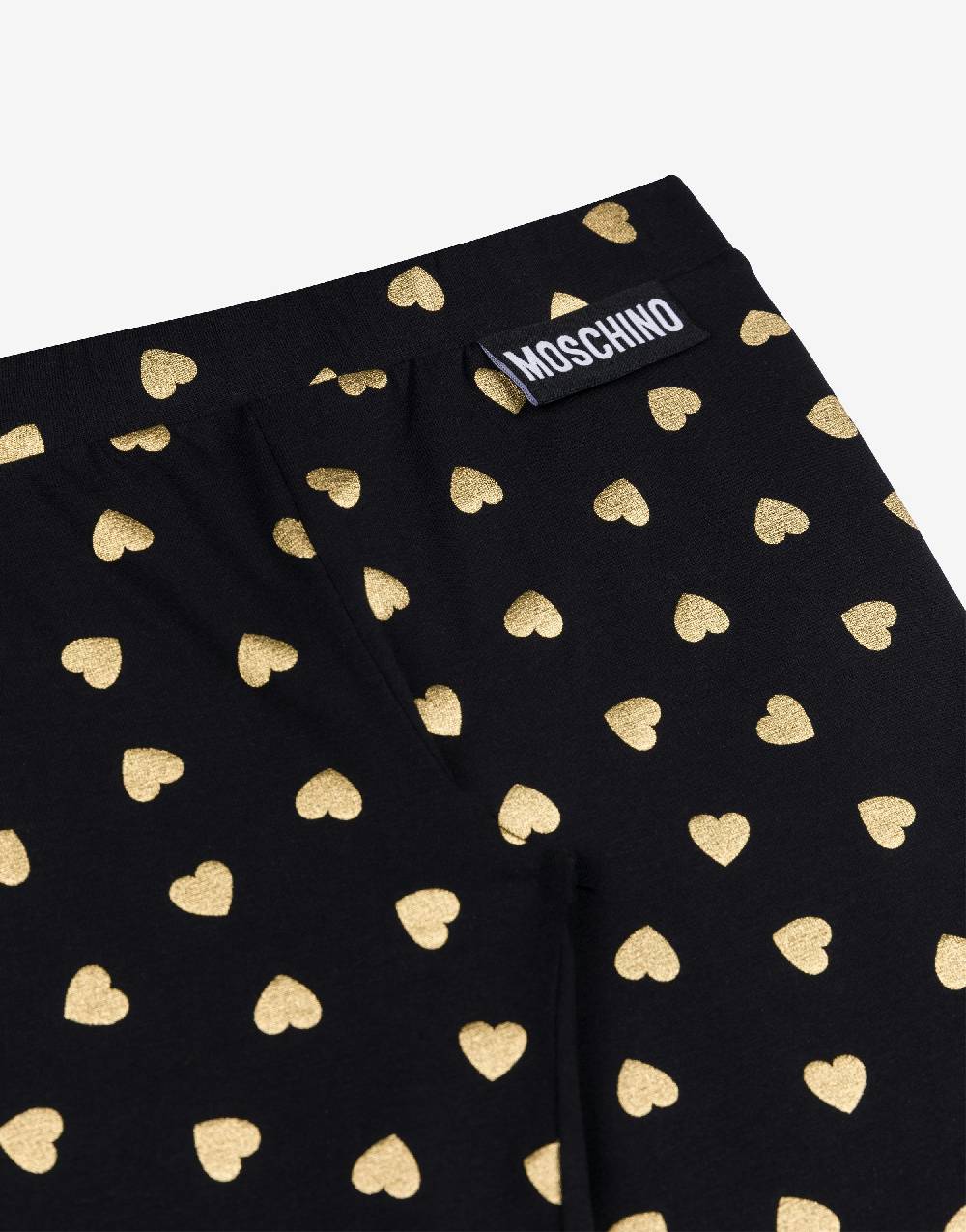 Love Moschino Leggings In Jersey Allover Hearts