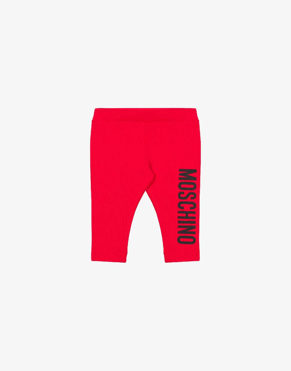 Love Moschino Leggings in jersey Logo Print