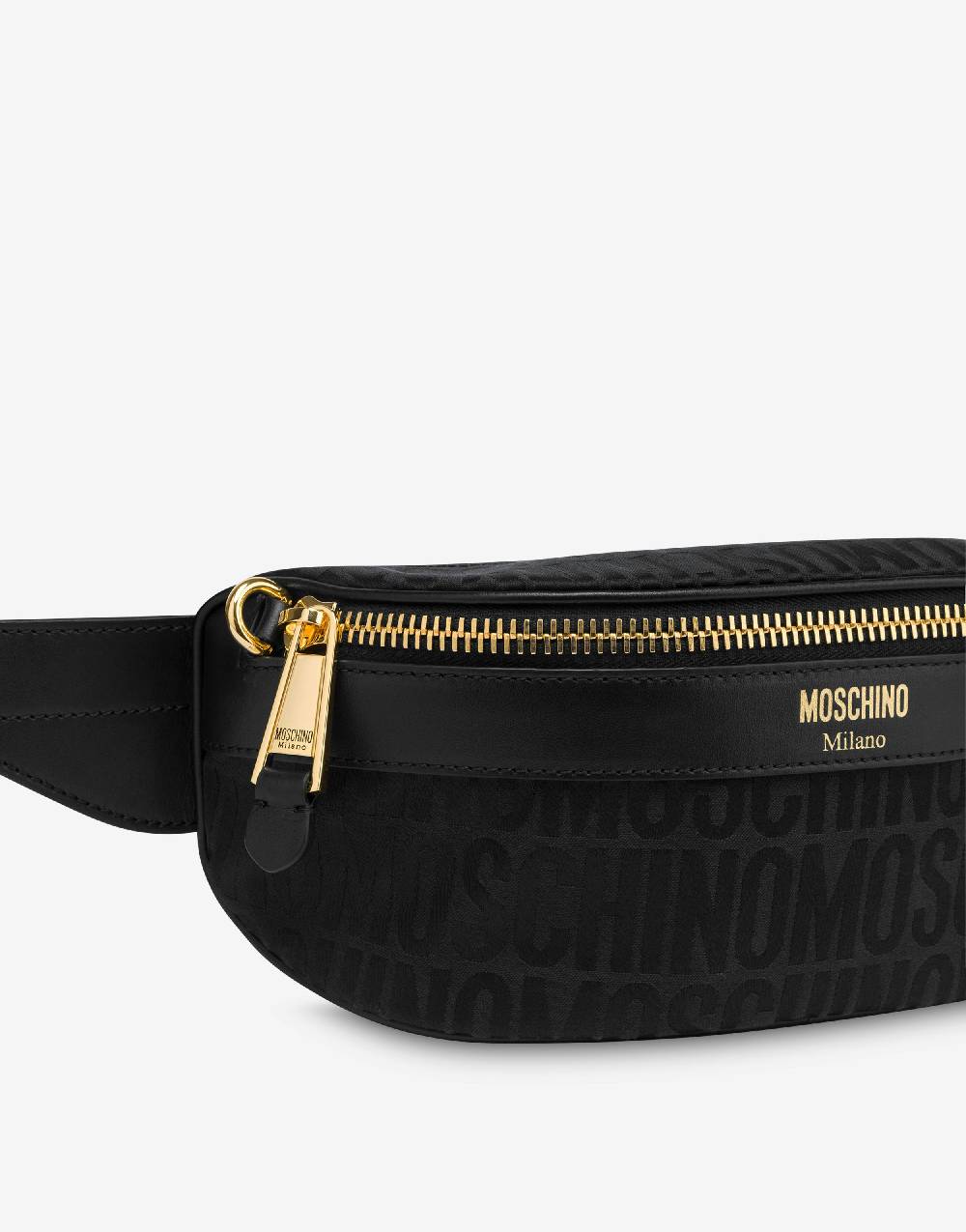 Love Moschino Marsupio In Nylon Allover Logo