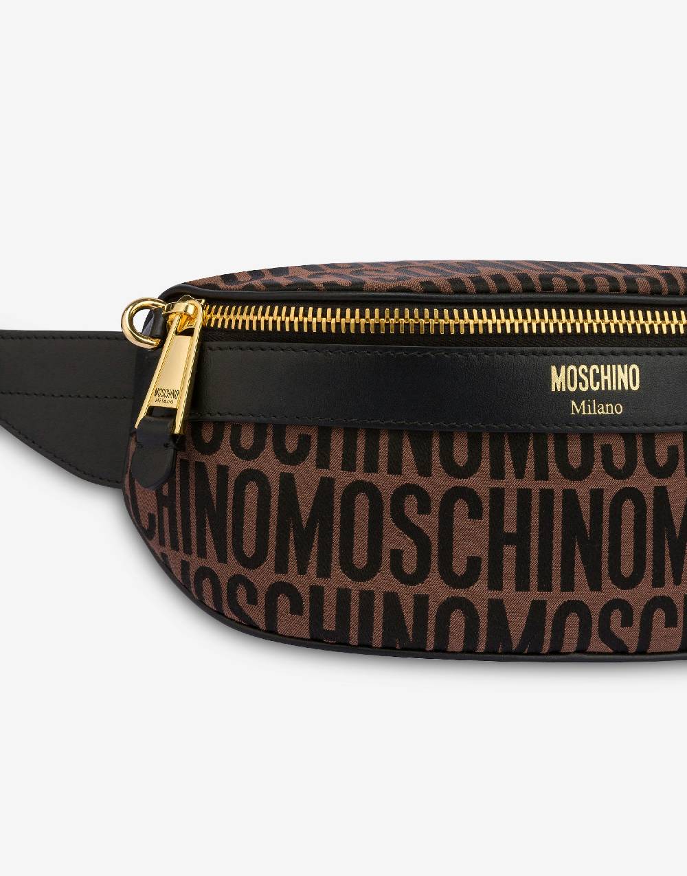 Love Moschino Marsupio In Nylon Allover Logo